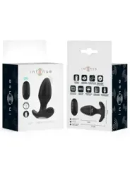 Intense - Joey Anal Plug 10 Vibrazioni Nero Telecomando - INTENSE ANAL TOYS - Plug e Catene Anali | erosidea.com