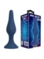 Mr Play - Plug Anale Conico In Silicone Blu Xl - MR PLAY - Plug e Catene Anali | erosidea.com