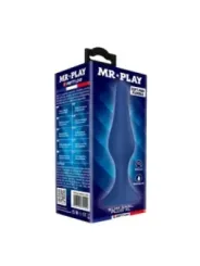 Mr Play - Plug Anale Conico In Silicone Blu Xl - MR PLAY - Plug e Catene Anali | erosidea.com