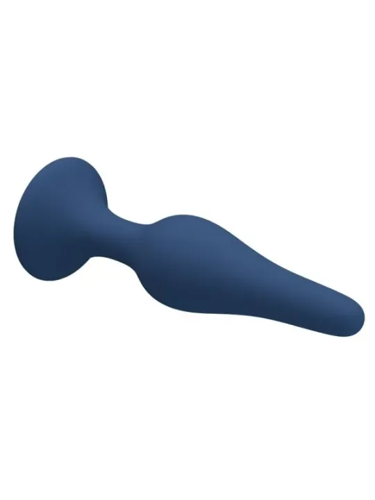 Mr Play - Plug Anale Conico In Silicone Blu Xl - MR PLAY - Plug e Catene Anali | erosidea.com