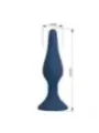 Mr Play - Plug Anale Conico In Silicone Blu Xl - MR PLAY - Plug e Catene Anali | erosidea.com