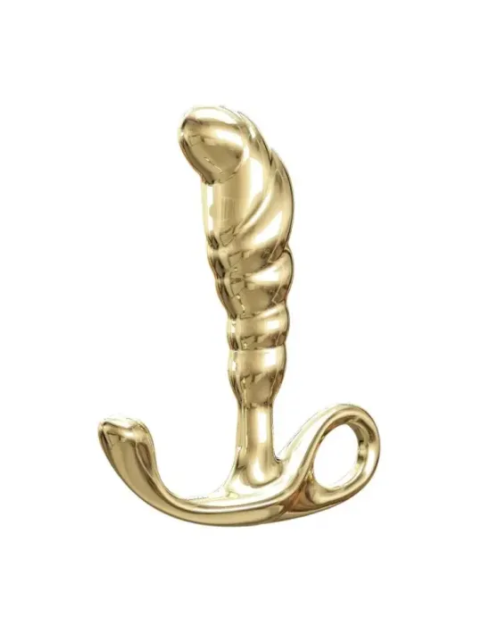 Pretty Love - Massaggiatore Prostatico In Lega Di Zinco Jack Colore Oro - ANAL TOYS - Plug e Catene Anali | erosidea.com