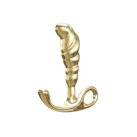 Pretty Love - Massaggiatore Prostatico In Lega Di Zinco Jack Colore Oro - ANAL TOYS - Plug e Catene Anali | erosidea.com