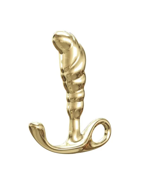 Pretty Love - Massaggiatore Prostatico In Lega Di Zinco Jack Colore Oro - ANAL TOYS - Plug e Catene Anali | erosidea.com