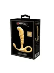 Pretty Love - Massaggiatore Prostatico In Lega Di Zinco Jack Colore Oro - ANAL TOYS - Plug e Catene Anali | erosidea.com