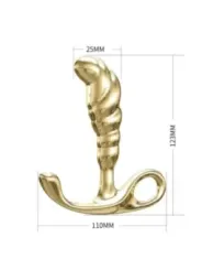 Pretty Love - Massaggiatore Prostatico In Lega Di Zinco Jack Colore Oro - ANAL TOYS - Plug e Catene Anali | erosidea.com