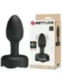 Pretty Love - Plug Anale Vibrante Ricaricabile Con 10 Modalit€ Nero - ANAL TOYS - Plug e Catene Anali | erosidea.com