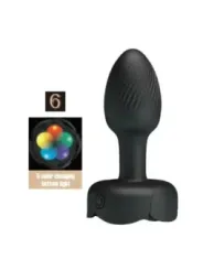 Pretty Love - Plug Anale Vibrante Ricaricabile Con 10 Modalit€ Nero - ANAL TOYS - Plug e Catene Anali | erosidea.com