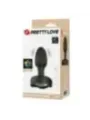 Pretty Love - Plug Anale Vibrante Ricaricabile Con 10 Modalit€ Nero - ANAL TOYS - Plug e Catene Anali | erosidea.com