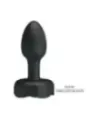 Pretty Love - Plug Anale Vibrante Ricaricabile Con 10 Modalit€ Nero - ANAL TOYS - Plug e Catene Anali | erosidea.com